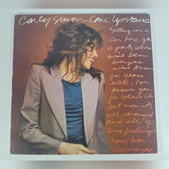 Carly Simon Come Upstairs LP - Picture 13 of 16